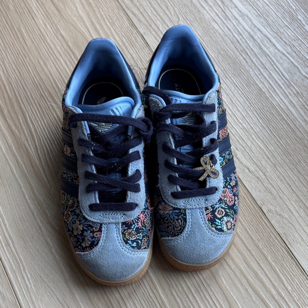adidas x Liberty Kids Floral Lace-Up Sneakers